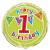 Balon folie happy 1st birthday 45 cm