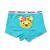 Boxeri din bumbac organic, pentru fete, zoocchini flower power, 4-5 ani - set 3 buc