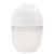 Biberon anticolici mombella breast-like, 210ml, tetina m flux mediu, 100% silicon, ivory