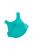 Baveta flexi bib minikoioi, 100% premium silicone  – aqua green