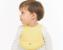 Baveta flexi bib minikoioi, 100% premium silicone – mellow yellow