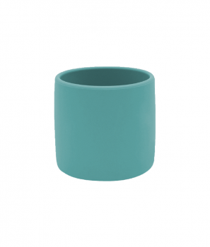 Pahar minikoioi, 100% premium silicone, mini cup  – aqua green