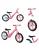 Bicicleta fara pedale, momi mizo - pink