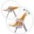 Scaun de masa appekids - sky - orange