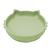 Bol din silicon, appekids, kitty ii - raw green