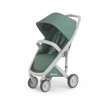 Carucior, greentom, classic upp, 100% ecologic, grey sage