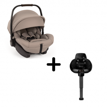 Nuna - Set scoica auto i-size ARRA Next Cedar + Baza isofix BASE next i-Size pentru ARRA next, testata ADAC