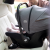 Joie - Scoica auto cu ISOFIX integrat Sprint Signature Eclipse, nastere - 75 cm, testata inclusiv la impact lateral, conform ECE R129