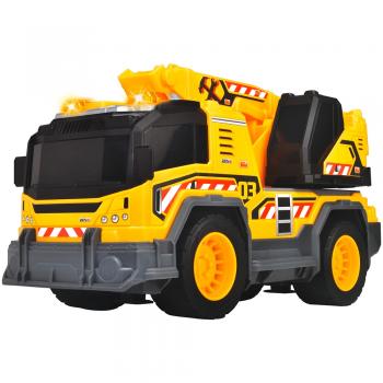 Camion excavator Dickie Toys Excavator Truck 30 cm cu lumini si sunete