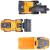 Set Dickie Toys Construction Set cu 3 vehicule 16 cm