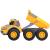 Camion basculant Dickie Toys Volvo Articulated Hauler 23 cm cu lumini si sunete