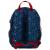 Rucsac model fotbal, albastru inchis, 30x24x13cm, 2 compartimente, plw12pi19