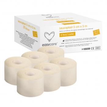 Leucoplast uz medical matase 5cm x 5m 6 role/cutie easycare