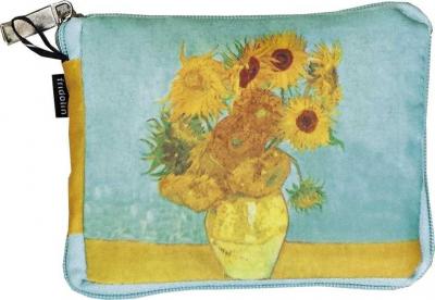 Sacosa textil van gogh sunflowers, fridolin