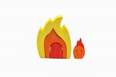 Set handmade marc toys, casuta focului