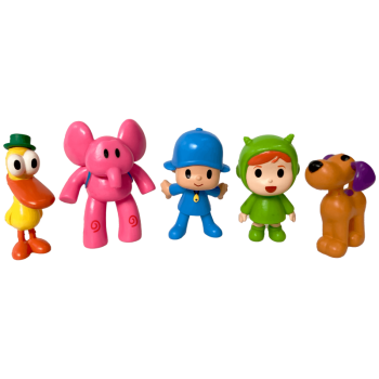 Set 5 Figurine Comansi Pocoyo