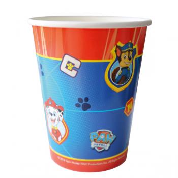 Pahare petrecere paw patrol 250 ml