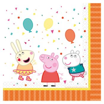 Servetele petrecere peppa pig 33x33 cm