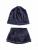 Set caciula cu guler fleece navy 46-48 cm