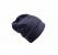 Set caciula cu guler fleece navy 46-48 cm