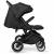 BabyGo - Carucior pliabil pentru gemeni GoTwice, Black