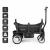 BabyGo - Carucior de transport tip vagon Cozy Rider