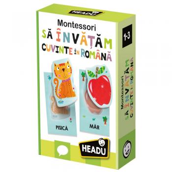 Headu montessori - sa invatam cuvinte in romana