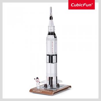 Cubic fun - puzzle 3d saturn v 24 piese