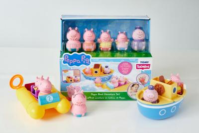 Peppa pig boat adventure set