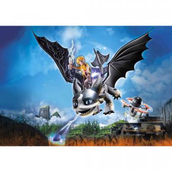 Playmobil - dragons: thunder si tom