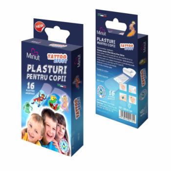 Plasturi Minut pentru copii TATTOO EFECT