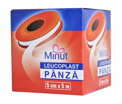 Leucoplast panza Minut 5 cm x 5 m