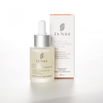 Ultra C Hydrating Serum cu Vitamina C lipozomala 10% Dr. Soleil