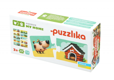 Puzzle, cubika, casuta animalelor