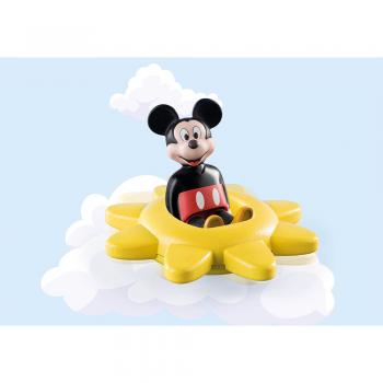 Playmobil - 1.2.3 & disney: soare rotativ cu zornaitoare mickey