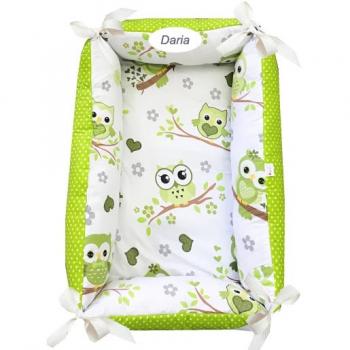 Reductor personalizat bebe nest deseda bufnite verzi