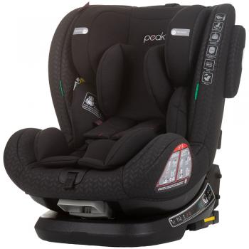 Scaun auto Chipolino Peak I-Size 40-150 cm obsidian cu sistem Isofix