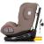 Scaun auto Chipolino Peak I-Size 40-150 cm macadamia cu sistem Isofix