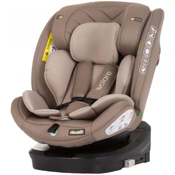 Scaun auto Chipolino Volare I-Size 40-150 cm macadamia cu sistem Isofix