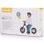 Bicicleta fara pedale Chipolino Spark black white