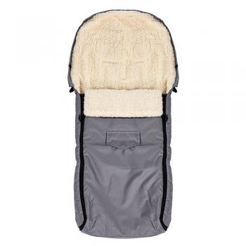 Sac de dormit impermeabil de lana nativo winter 110x40 cm gri