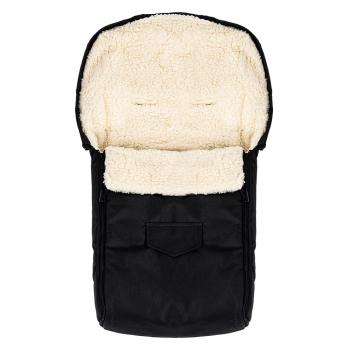 Sac de dormit impermeabil de lana nativo winter 95x40 cm negru