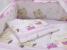 Lenjerie MyKids Teddy Play Pink M1 4+1 Piese 140x70