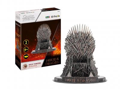 Puzzle 3D Casa dragonului Iron Throne