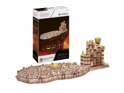 Puzzle 3D Casa dragonului King's Landing