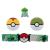 Pokemon - set figurina si centura clip n go, bulbasaur #1 with level ball, nest ball and bulbasaur themed belt w16