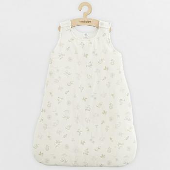 Sac de dormit, new baby, din bumbac, certificat oeko tex standard 100, cu fermoar, 50x70 cm, 0-6 luni, zoe