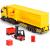 Camion Dickie Toys DHL Heavy Truck 35 cm cu lumini si sunete