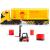 Camion Dickie Toys DHL Heavy Truck 35 cm cu lumini si sunete