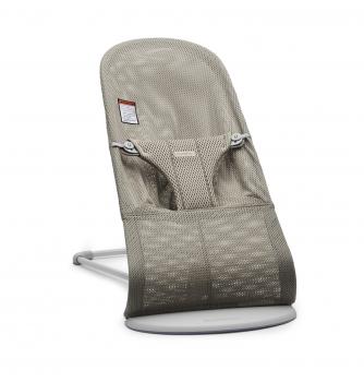 Baby bjorn - balansoar bliss grey beige, mesh